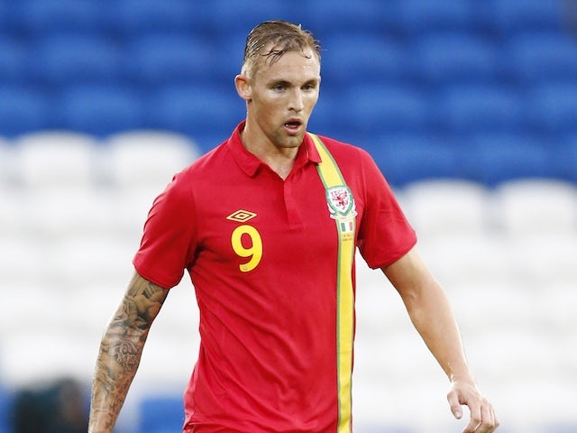 Jack Collison pictured for Wales in 2013