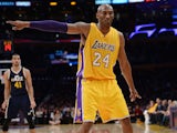 Kobe Bryant on his last Lakers appearance in April 2016