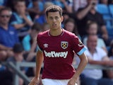 Nathan Holland pictured for West Ham in 2018