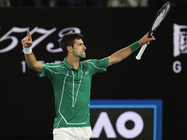 Novak Djokovic admits he was 