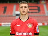 Leverkusen's Panagiotis Retsos pictured in July 2019
