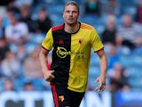 Sebastian Prodl in action for Watford on July 27, 2019