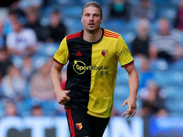 Sebastian Prodl in action for Watford on July 27, 2019