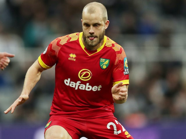 Teemu Pukki in action for Norwich City on February 1, 2020