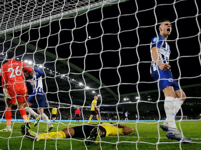 Mariappa own goal salvages point for Brighton