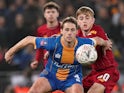 Shrewsbury Town's David Edwards in action with Liverpool's Jake Cain on February 5, 2020