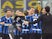 Inter Milan players celebrate after the match on February 9, 2020