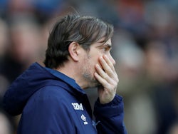 Derby manager Phillip Cocu on February 8, 2020