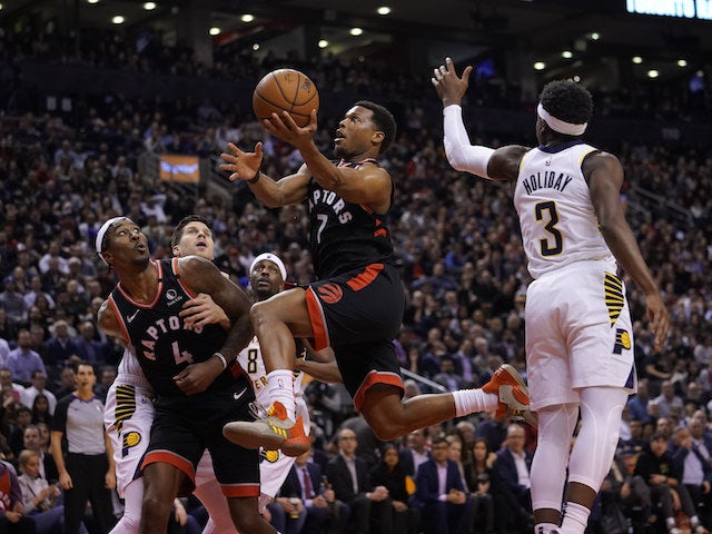 NBA roundup: Kyle Lowry inspires Raptors to comeback victory over Pacers