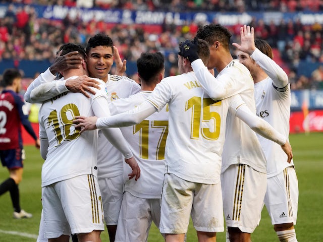 Result: Real Madrid come from behind to extend La Liga lead