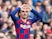 Antoine Griezmann celebrates scoring for Barcelona on February 15, 2020