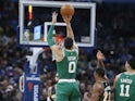  Boston Celtics forward Jayson Tatum (0) shoots against the Oklahoma City Thunder during the first half at Chesapeake Energy Arena on February 9, 2020