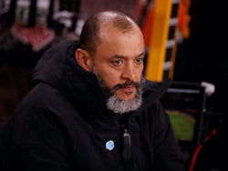 Wolves boss Nuno Espirito Santo on February 14, 2020