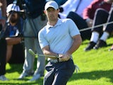 Rory McIlroy in action on February 15, 2020