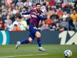 Lionel Messi in action for Barcelona on February 22, 2020