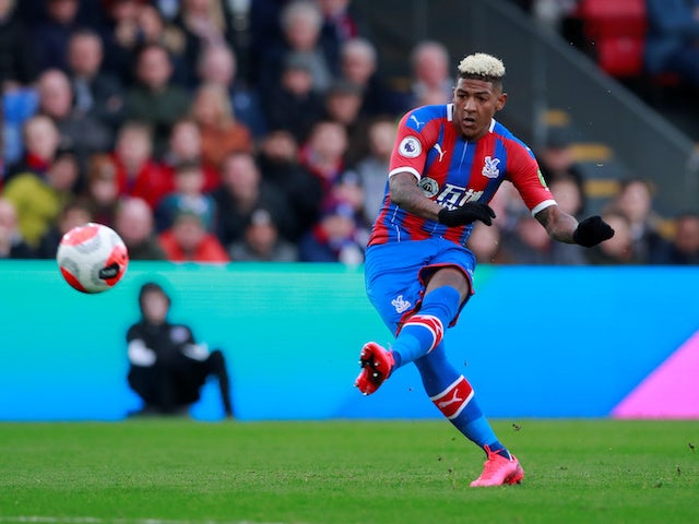 Patrick van Aanholt scores for Palace on February 22, 2020