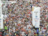 Generic shot of the Tokyo marathon from 2019