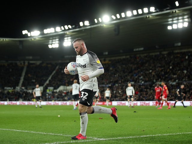 Team News: Wayne Rooney to feature for Derby County against Manchester United