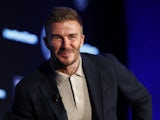 David Beckham pictured in February 2020