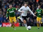 Fulham's Tom Cairney and Preston's Alan Browne in action on February 29, 2020