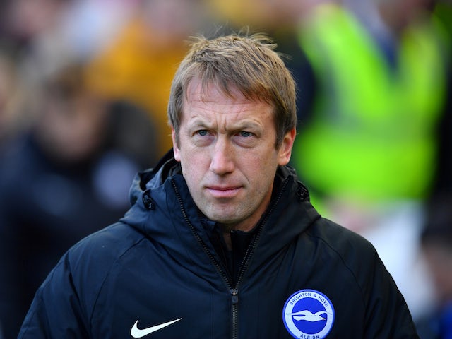 Graham Potter: 'Brighton were the better team in Crystal Palace defeat'