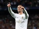 Real Madrid's Isco celebrates scoring their first goal on February 26, 2020