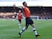 James Collins celebrates equalising for Luton Town on February 29, 2020