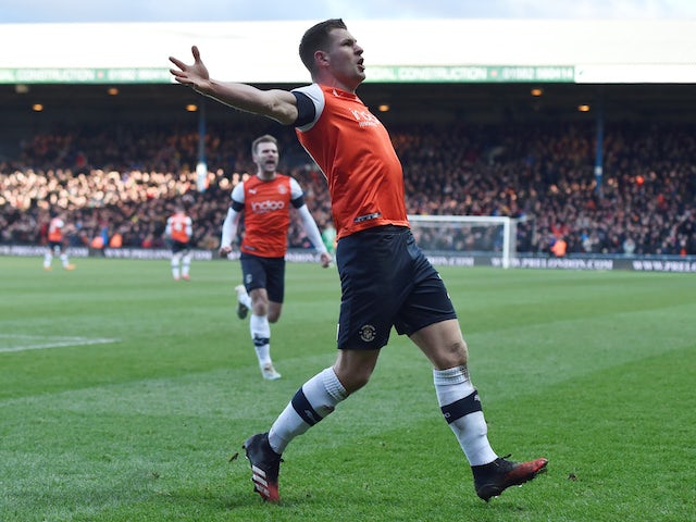 James Collins salvages draw for Luton in relegation battle with Stoke