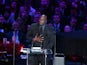 NBA legend Michael Jordan speaks to the audience during the memorial to celebrate the life of Kobe Bryant and daughter Gianna Bryant at Staples Center on February 24, 2020