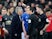 Everton manager Carlo Ancelotti is shown a red card by referee Chris Kavanagh after the match on March 1, 2020
