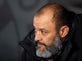 Nuno admits it is "impossible'" to stop expectations rising around Wolves