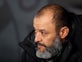 Nuno admits it is "impossible'" to stop expectations rising around Wolves