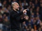 Manchester City manager Pep Guardiola reacts on February 26, 2020