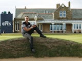 Sweden's Henrik Stenson celebrates with the Claret Jug after winning the British Open golf championship at Royal Troon in 2016