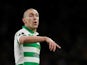 Celtic's Scott Brown reacts on February 27, 2020