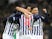 West Bromwich Albion's Jake Livermore celebrates scoring their second goal with Hal Robson-Kanu and teammates on February 25, 2020
