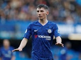 Billy Gilmour in action for Chelsea on March 8, 2020