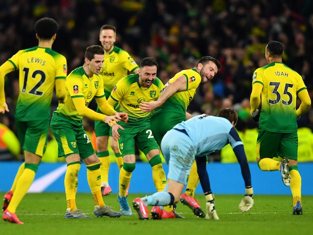 Spurs crash out of FA Cup as Norwich progress to quarters on penalties