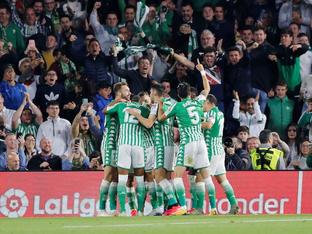 Real Madrid suffer shock defeat at Real Betis
