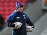 Wakefield Trinity head coach Chris Chester pictured in March 2020