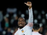 Geoffrey Kondogbia pictured ahead of a Champions League match for Valencia in November 2019