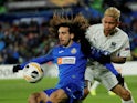 Marc Cucurella in Europa League action for Getafe in December 2019