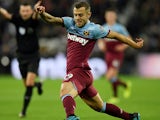 Jack Wilshere in action for West Ham on October 5, 2019