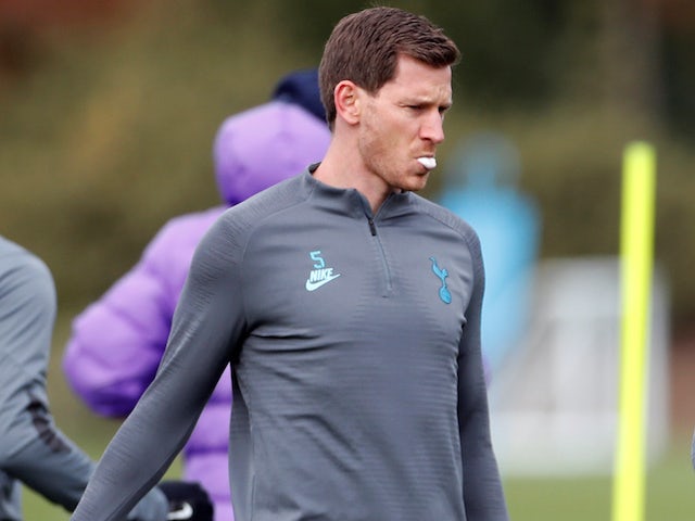 Vertonghen 'may have played his last game for Spurs'
