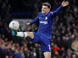 Mason Mount in action for Chelsea on March 3, 2020