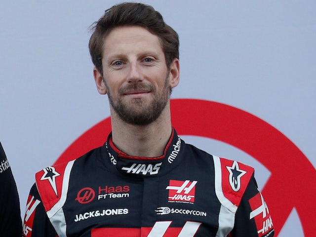 Grosjean suffers huge crash on first lap of Bahrain Grand Prix