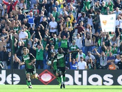 Sassuolo attacker Jeremie Boga pictured in October 2019