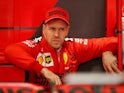 Sebastian Vettel pictured on February 21, 2020