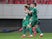 Wolverhampton Wanderers' Pedro Neto celebrates scoring their first goal with teammates on March 12, 2020