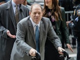Harvey Weinstein arrives at court on February 18, 2020